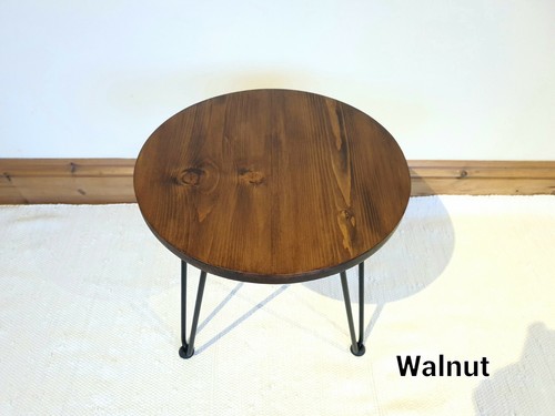Round coffee table rustic - coffee, /
