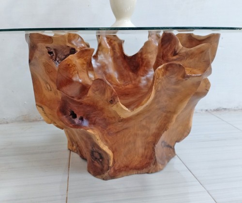 Teak root coffee table - 54”,