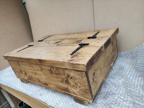 90cm storage chest - chest, coffee