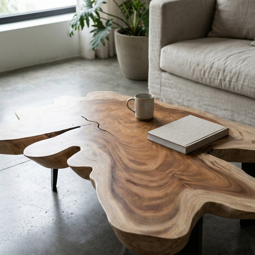 Tree pane coffee table 70 - pane,