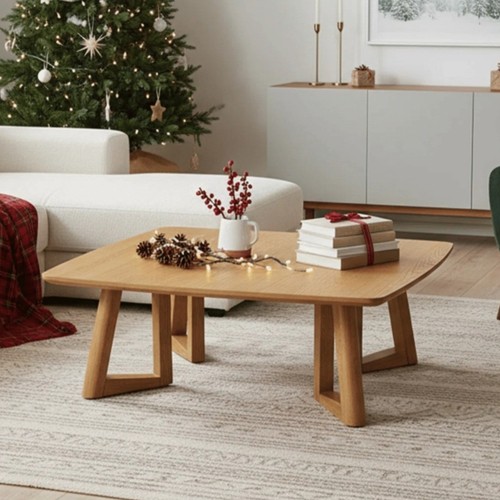Natural solid wood - 47.2",