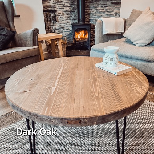 Round coffee table - /, rustic