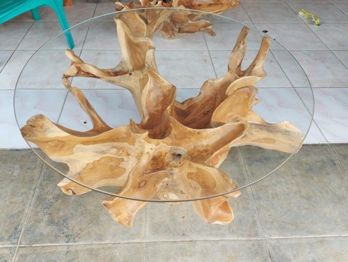 Solid wood teak root - wood,