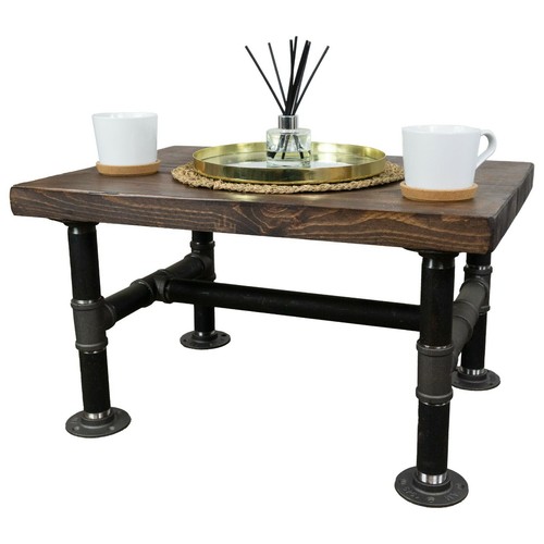 Industrial coffee table with - industrial,