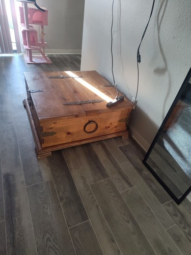 Real wooden coffee table - coffee,