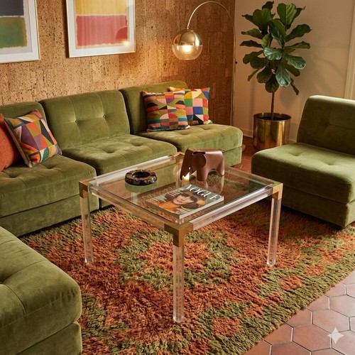 Vintage 1970s coffee table - coffee,