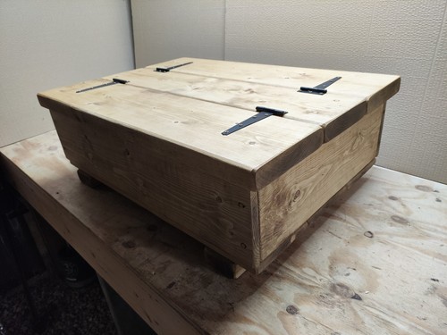 90cm storage chest coffee - chest,