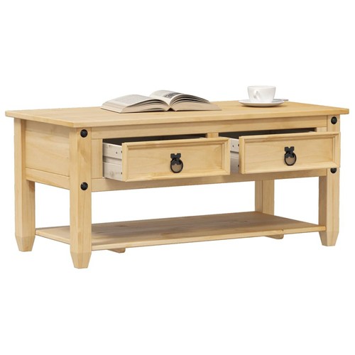 Coffee table with drawer - with,