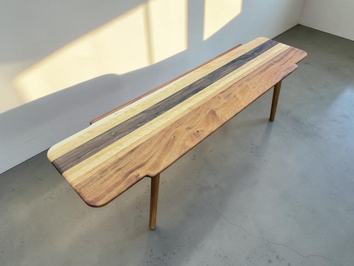 Handmade hardwood coffee - , table