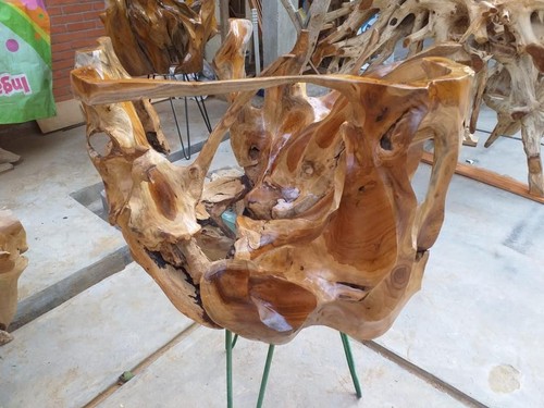 Solid teak root coffee - solid,